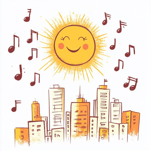 An uplifting muzak instrumental featuring bright melodies and bouncy rhythms, designed to create a cheerful atmosphere in elevators, shops, and public areas. The tune encourages smiles and positive feelings among listeners.