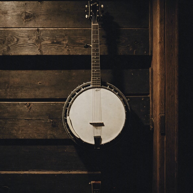 A deeper dive into the eerie and secretive side of appalachia through intricate banjo plucks and evolving tempos; this musical interpretation serves as a soundtrack to the hidden stories and whispered legends of the mountain folk.