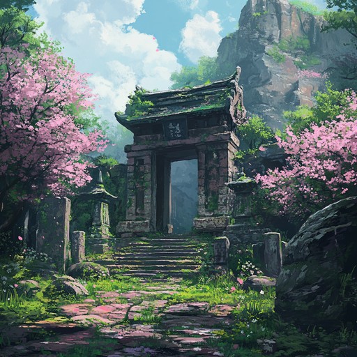 Immerse in serene soundscapes inspired by ancient temples, using soothing traditional instruments to evoke a deep sense of peace and introspection. Perfect for moments of meditation and reflection.