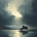 soothing piano gospel instrumental evoking deep serenity and inner calm