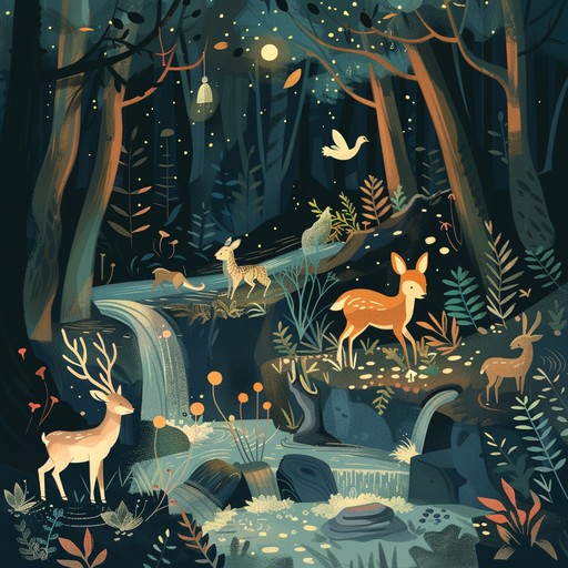 Dive into a magical woodland where love and nature entwine in an enchanting musical ode, transporting you to a world where every note is a romantic whisper from the trees.