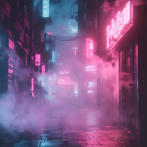 Venture into an ethereal urban landscape filled with haunting electronic tones. The synth waves and pulsating beats create an immersive experience, making you feel as though you're wandering through a ghostly, neon lit city after dark.