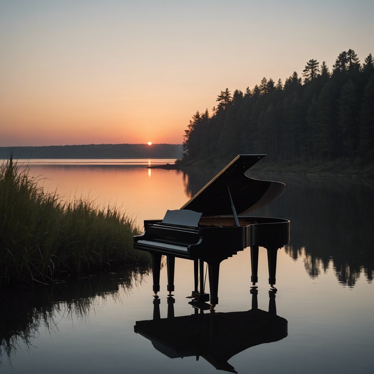 A gentle piano composition that weaves through nostalgic and reflective tones, embodying a tranquil journey through tranquil memories taken at the close of a peaceful day. Each note carefully drops like a soft rain in introspective solitude, perfect for relaxation and gentle contemplation.