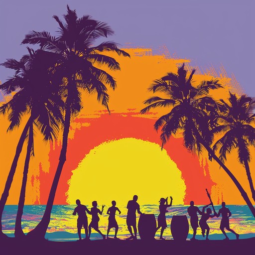 A dynamic and spirited piece that captures the exuberance of a tropical island celebration, combining rhythmic steelpan beats with modern dance elements. Perfect for creating an atmosphere of endless summer fun and beachside revelry.