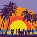 boisterous tropical melodies, ideal for beach party dancing