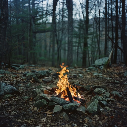 Imagine sitting around a campfire in the appalachian mountains, listening to the haunting melodies of traditional folk songs played on acoustic instruments. The music captures the spirit and stories of the people who have lived in these hills for generations.