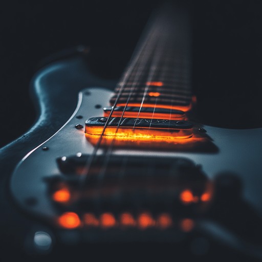 An instrumental piece that seamlessly blends the calming essence of easy listening with a subtle edgy flair, featuring expressive electric guitar work that paints a sonic landscape both relaxing and intriguing.