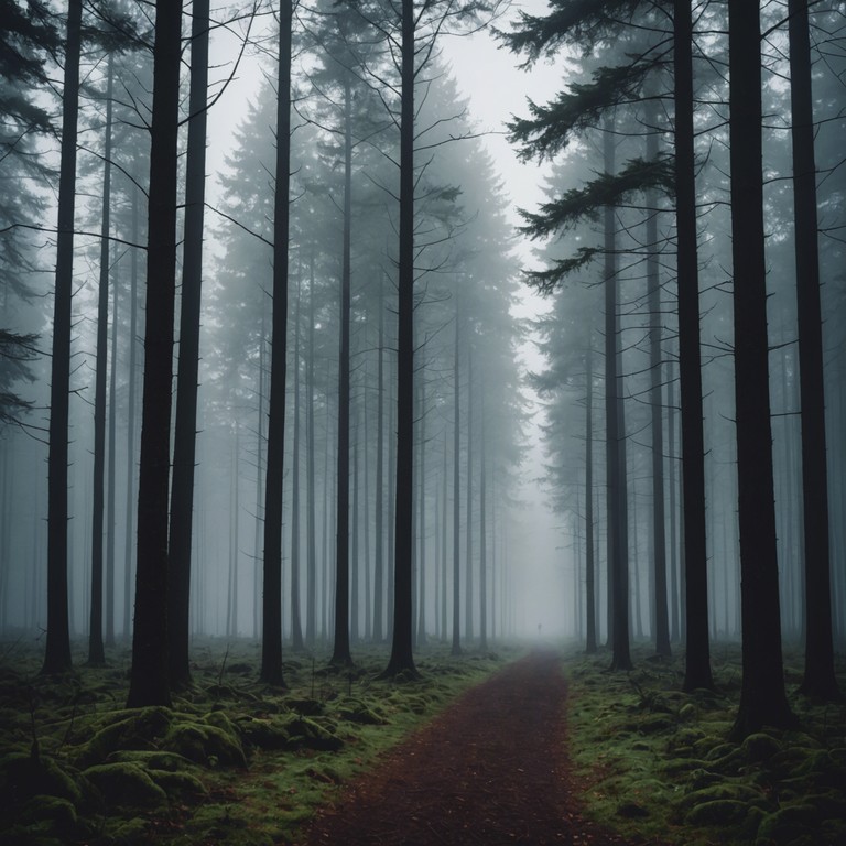 In this track, atmospheric synth layers weave through slow, deliberate drum and bass rhythms, creating a feeling of moving through a dense, foggy landscape. The pace allows for introspective listening, with each beat resonantly marking time.