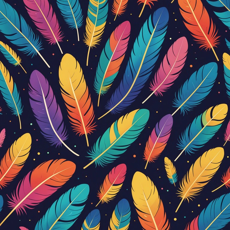 This piece captures the vibrant energy of rio's carnival with pulsing, intense samba beats and a festive atmosphere. The music transports listeners directly into the heart of a jubilant parade, surrounded by dancers and colorful floats.