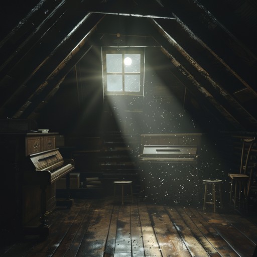 Capturing the essence of solitude, this composition combines sparse piano chords with whispering string harmonics. The haunting melodies evoke deep emotional reflection, perfect for introspective moments and profound melancholia.