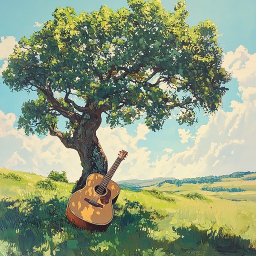 A spirited instrumental track that combines the heart of folk rock with the groove of funk. Acoustic guitar leads the melody over a funky bass line, creating an infectious rhythm that inspires movement and happiness. The song captures the essence of joyful moments in nature.