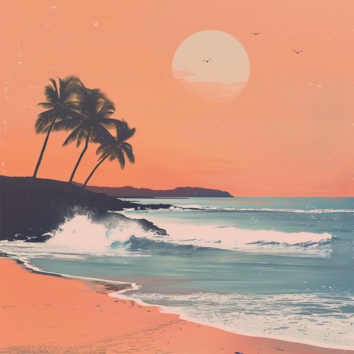 Immerse yourself in a tropical sunset ambiance with easy listening melodies, gentle rhythmic breezes, and exotic instrumental tones. Perfect for a tranquil getaway.