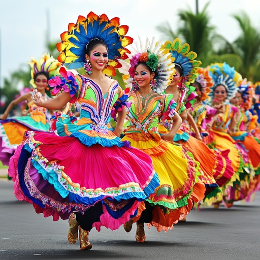 An exhilarating instrumental capturing the energy of carnival with lively melodies.