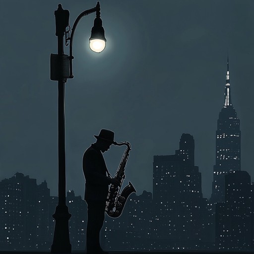 Immerse yourself in an elegant urban soundscape, blending smooth saxophone patterns with lush ambient pads and subtle electronic touches. Perfect soundtrack for a sophisticated night in the city.