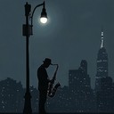 smooth urban jazz with ambient vibes, an evening masterpiece.