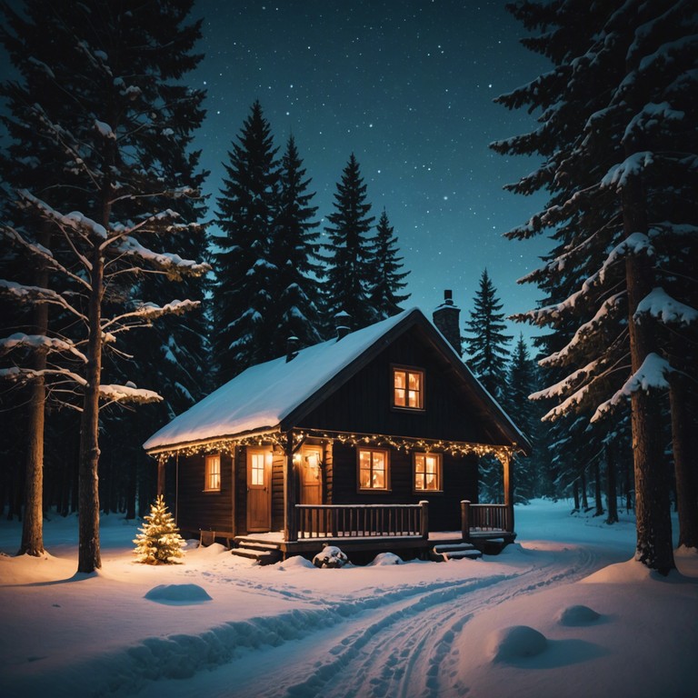 This song embodies the essence of a serene winter evening. A festive melody with a holiday twist designed to capture the warmth and joy of the season, winter's glimmering eve reflects the peaceful snowfall and the twinkling lights of holiday decorations. The track unfolds with an inviting warmth that complements a family gathering, encouraging feelings of gratitude and celebration during the holiday season.