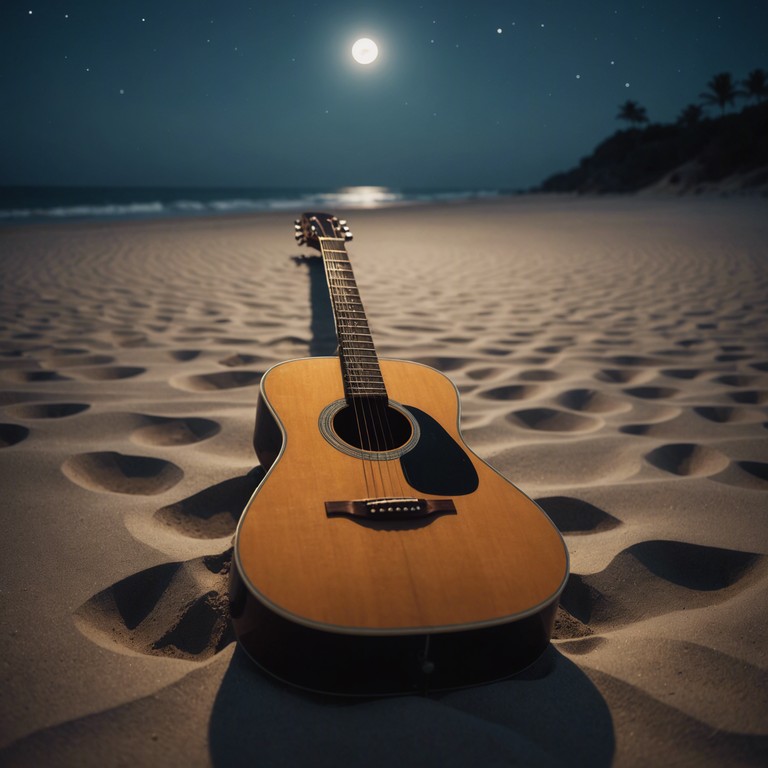 Echoing the quiet introspection of a serene night by the sea, this song employs minimalistic guitar melodies and understated rhythms to draw the listener into a state of calm reflection.