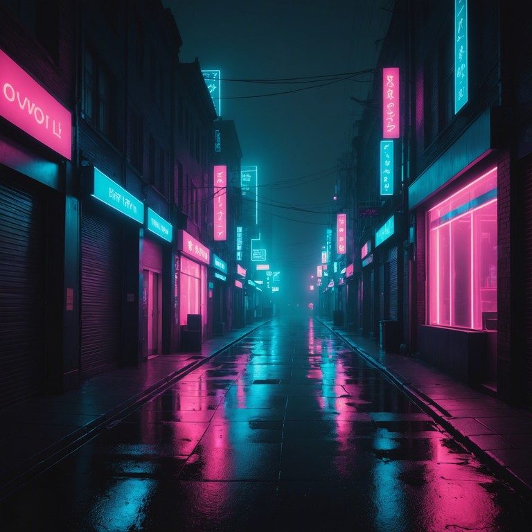 In the heart of nocturnal tokyo, a minimalistic yet haunting melody weaves through the shimmering neon lights, capturing the essence of enigma and urban mystique. This instrumental track combines subtle hints of traditional japanese instruments with modern electronic synthesis, creating a sound that is both futuristically nostalgic and deeply contemplative.