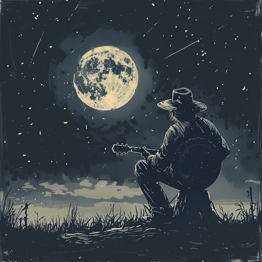 This energetic bluegrass track captures the rugged essence of backwoods rebellion, channeling the spirit of rustic defiance and raw, untamed energy of the appalachian hills. The fast paced banjo picking and stomping rhythms drive the momentum, conjuring images of moonlit chases and rugged mountain life.