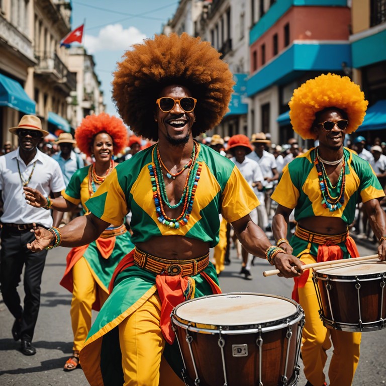 This instrumental track blends the contagious energy of afro cuban rhythms with elements of triumph and celebration, creating a vibrant soundscape that symbolizes overcoming challenges and achieving victory. Festive congas lay the foundation, bringing together energetic beats and upbeat melodies that inspire joy and encouragement.