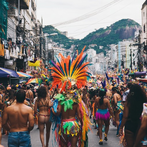 Dive into the rhythmic pulse of samba with lively percussion, capturing the vibrant essence of rio's streets during carnival, where every note evokes dancing, joy, and celebration. This instrumental track brims with energy, setting the perfect scene for an endless party.