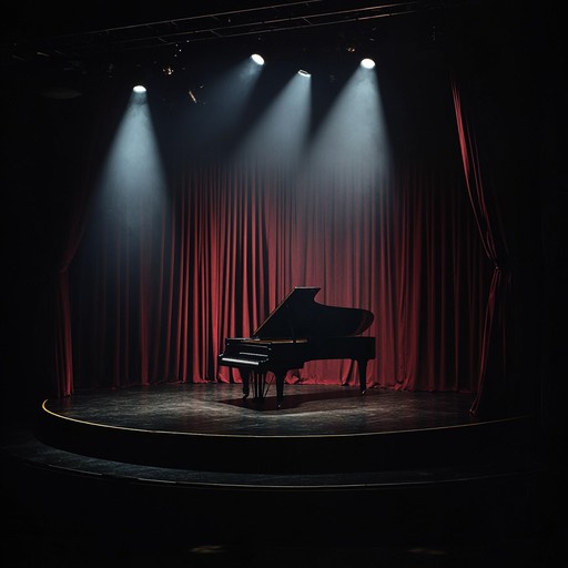 Dive into an enigmatic world with this hauntingly powerful piece. Combining rich piano, theatrical melodies, and a touch of vintage flair, it creates a mesmerizing cabaret atmosphere. Hypnotic rhythms and eerie undercurrents transport listeners to a shadowy masquerade ball, evoking intense emotions.