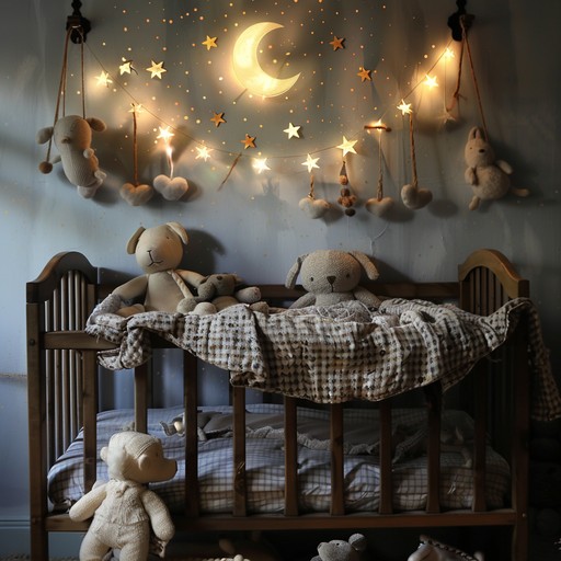 An enchanting harp lullaby designed to soothe and relax young children as they drift off to sleep. The melody is simple yet soothing, perfect for creating a serene and assuring bedtime environment.