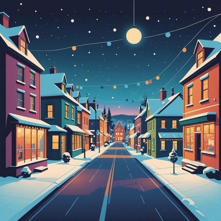 This composition features a vibrant blend of traditional and festive elements, designed to evoke the warmth and joy of winter celebrations through the beautiful resonances of bell chimes. The piece captures the essence of snowy landscapes and cozy gatherings, making it a perfect soundtrack for holiday festivities.