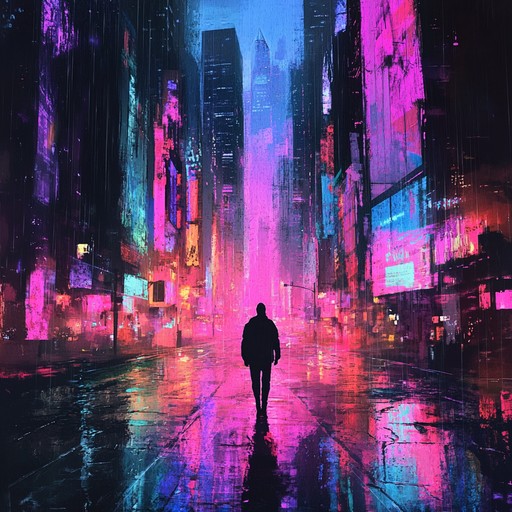 This instrumental synthwave piece immerses the listener in the nostalgic glow of 1980s city nights, with shimmering synthesizers and pulsing rhythms that awaken memories of a bygone era.