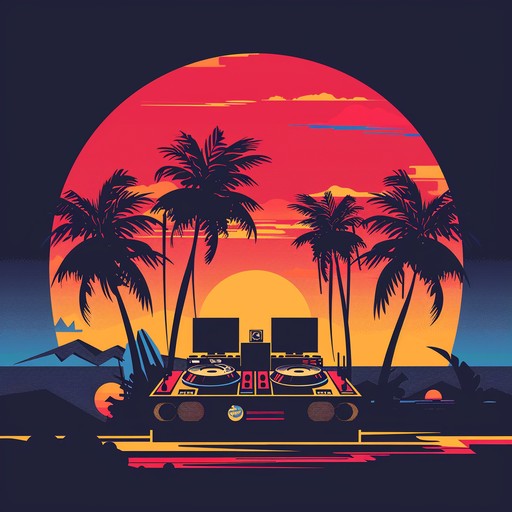 Imagine a vivid sunset on a bustling beach, where the rhythm of the waves matches the pulsating beat of the music, creating a warm, inviting atmosphere for a perfect summer dance party. This track embodies the energy of youthful joy and the allure of summer nights