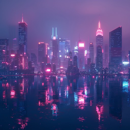 This instrumental piece captures the elegance of neon lit city nights, using shimmering synths and a steady electronic beat to evoke the mood of an urban dreamscape. The music feels like a journey through a glittering metropolis, highlighting the beauty of city architecture under the night sky. Perfect for an evening of vibrant, yet sophisticated ambiance.