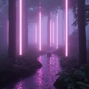 soothing synth tones and mellow, futuristic beats