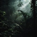 mysterious samba rhythms with haunting nocturnal forest sounds