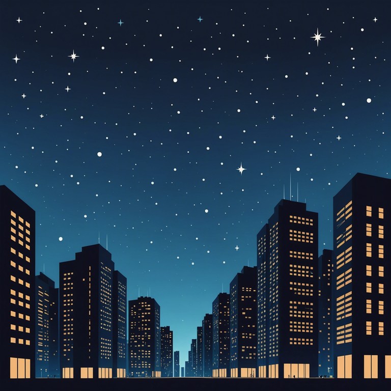 An evocative track that paints the nighttime murmurs of the city with soft electric piano tones layered over mellow beats, creating a serene yet engaging soundscape.