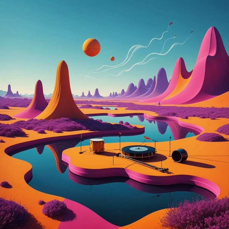 A richly layered composition that explores the depths of the psyche through innovative guitar distortions and otherworldly sound effects, creating a mesmerizing blend of music that stimulates the mind and awakens the spiritual senses.