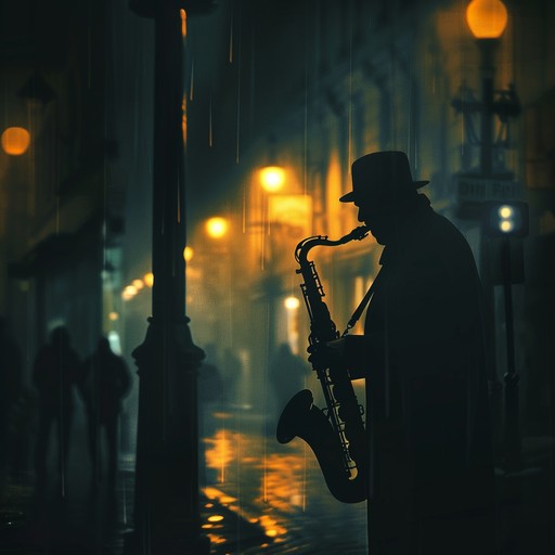 A smooth and soothing jazz track that blends soulful melodies with the gentle dynamics of a midnight groove. This piece relies heavily on the rich and expressive tones of the saxophone, creating an intricate soundscape that is both introspective and comforting. Perfect for quiet reflection or serene evenings, it captures a sense of wistful longing and tranquil contemplation.