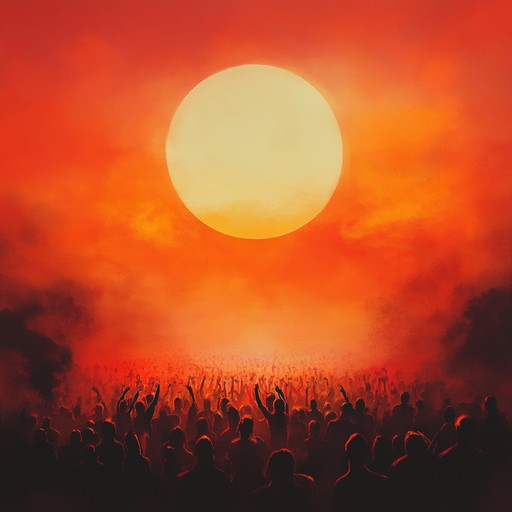 A pulsating, high energy electronic track designed to capture the vibrant and ecstatic mood of an early morning rave. The song features driving rhythms, electrifying synths, and a relentless tempo that complements the feeling of dancing through the sunrise. The fusion of futuristic sounds and intense beats promises an unforgettable auditory experience.