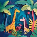 playful tune with rhythmic playful animal sounds and colors