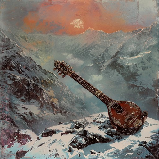 Combine the powerful energy of rock with the delicate and mystical melodies of indian raga. Electric guitar riffs meet sitar patterns, creating a mesmerizing soundscape that's both intense and spiritual.