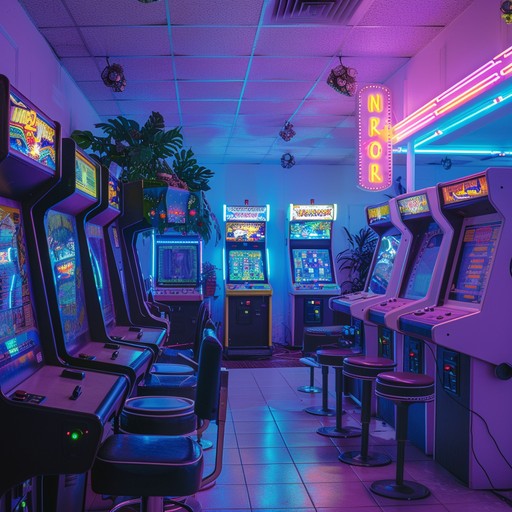 Step into an electric dream ride where playful synths and quirky melodies dance together, creating a vibrant and whimsical rhythmic journey straight out of the neon soaked 80s.