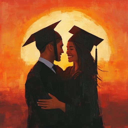 The track builds from soft, reflective melodies to a powerful crescendo, symbolizing the transition from student life to the adventures that lie ahead, illustrating the journey of growth and the promise of tomorrow.