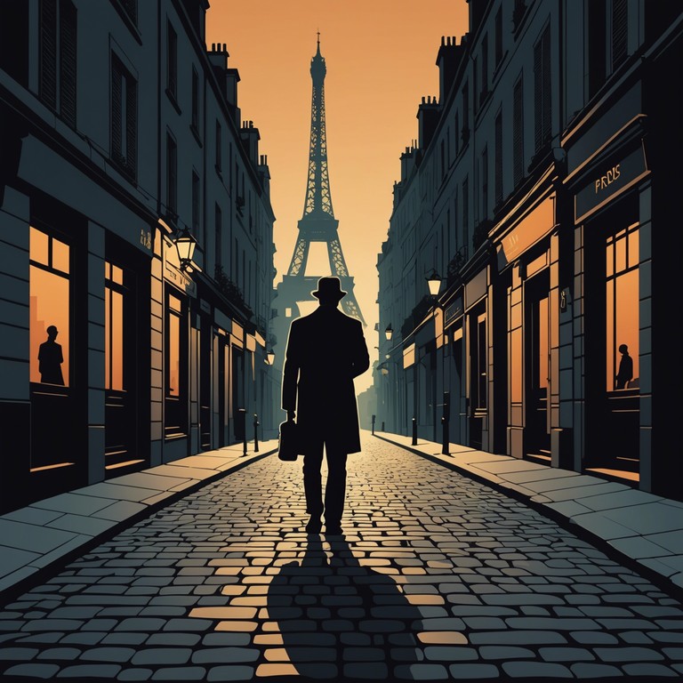 Envision a soft, soul stirring saxophone melody reverberating down the lamp lit cobblestone lanes of paris, crafting an atmosphere ripe with emotion and tenderness, perfect for a couple's quiet stroll along the seine as they enjoy the starry night sky.