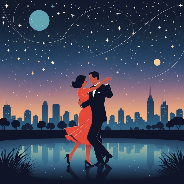 Immerse yourself into the deep, melancholic soul of tango with a modern twist, enhanced by the sophisticated sounds of a classic accordion setting the scene for a reflective journey through the historic streets of buenos aires under a starlit sky. The music captures the essence of nostalgia and intimacy, slowly unfolding the layers of emotions tied to love and loss.