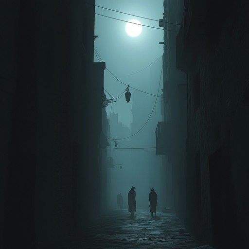 A haunting instrumental salsa that captures the eerie atmosphere of deserted, moonlit streets. The bandoneón leads with a chilling melody over driving latin rhythms. Dissonant harmonies and suspenseful arrangements create a sense of lurking mystery. The juxtaposition of lively salsa beats with dark, haunting tones draws listeners into an unsettling yet captivating soundscape.