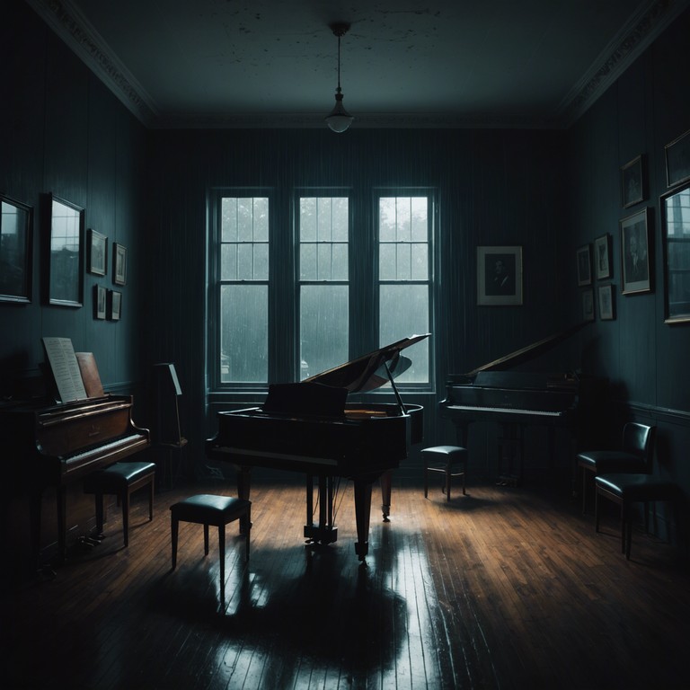 This song carries the essence of a dimly lit, intimate cabaret space, where soft piano chords blend with a meditative atmosphere, evoking internal reflection and subdued sorrow. The melody is simple, yet hauntingly beautiful, perfect for moments of solitude or remembrance.