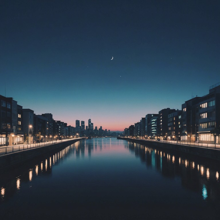 This track evokes a serene stroll through moonlit tokyo with its dreamy synths and gentle rhythms. Ideal for reflective and peaceful moments, it combines delicate melodies with a soft beat to create an atmosphere of introspective tranquility. With its unique blend of modern and nostalgic sounds, whispers of tokyo night is a journey through the ethereal landscapes of urban dreams.