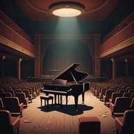 minimalist piano portrays solitude