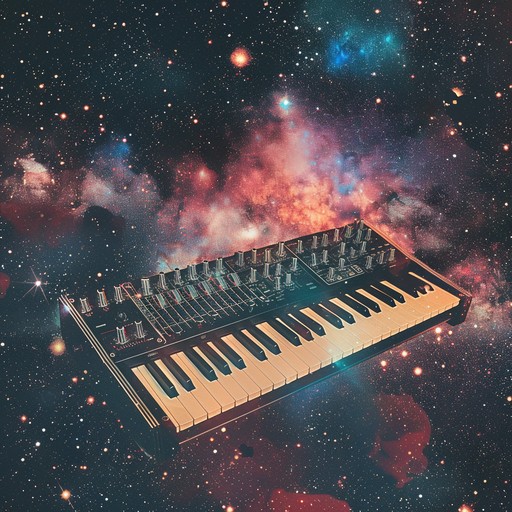 A surreal blend of smooth r&b rhythms and ambient cosmic sounds, crafting a contemplative, otherworldly vibe perfect for stargazing. Emphasizing soulful melodies and celestial synth pads, it captures an interstellar journey.