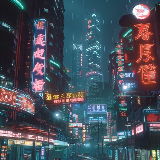 Dive into a vibrant cityscape with groovy basslines and electrifying synths. This track captures the essence of a cyberpunk world where neon lights meet the gritty underground. Perfect for a futuristic yet nostalgic journey.