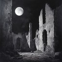 haunting melody echoing through forgotten moonlit ruins